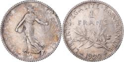 World Coins - Coin, France, Semeuse, Franc, 1920, Paris, , Silver, KM:844.1