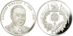 World Coins - France, Medal, Les Présidents de la République, Georges Bidault,
