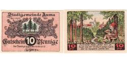World Coins - Germany, Auma, 10 Pfennig, 1921-04-01, UNC(63)