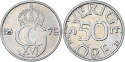 World Coins - Coin, Sweden, 50 Öre, 1979