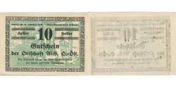 World Coins - Banknote, Austria, Aich, 10 Heller, Usine 1920-12-31, UNC(63), Mehl:FS FS 10a