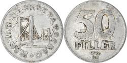 World Coins - Coin, Hungary, 50 Fillér, 1976, Budapest, , Aluminum, KM:574