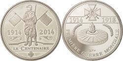 World Coins - France, Medal, First World War centenary, History, 2014, , Nickel