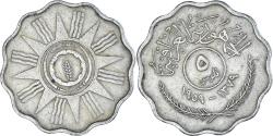 World Coins - Coin, Iraq, 5 Fils, 1959