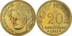 World Coins - Coin, France, 20 Centimes, 1961, , Aluminum-Bronze, Gadoury:325