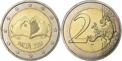 World Coins - Malta, 2 Euro, 2016, Paris, Bi-Metallic,