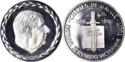 World Coins - France, Medal, Charles De Gaulle, 1970, 1970 PATRIAM SERVANDO VICTORIAM TULIT