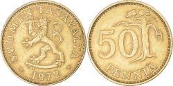 World Coins - Coin, Finland, 50 Penniä, 1972