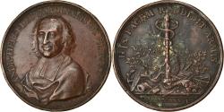 World Coins - France, Medal, Louis XV, Le Cardinal Fleury et la Paix de 1735, History, 1736