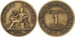 World Coins - Coin, France, Franc, 1921