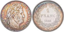 World Coins - France, Franc, Louis-Philippe, 1848, Paris, Silver, , Gadoury:453