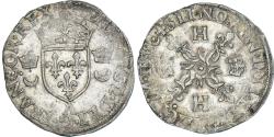 World Coins - Coin, France, Henri II, Douzain aux croissants, 1558, Paris, , Billon