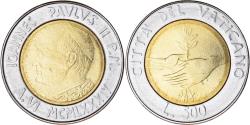 World Coins - Coin, VATICAN CITY, John Paul II, 500 Lire, 1984, Roma, , Bi-Metallic
