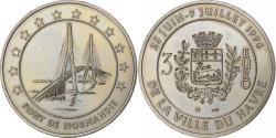 World Coins - France, 3 Euro du Havre, 1996, Copper-nickel,
