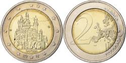 World Coins - Germany, 2 Euro, Bayern, 2012, Munich, Bi-Metallic,
