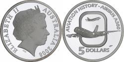 World Coins - Australia, Elizabeth II, 5 Dollars, 2008, Royal Australian Mint, Silver