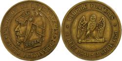 World Coins - France, Napoleon III, 5 Centimes, 1870, Paris, Satirique, Bronze,