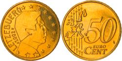 World Coins - Luxembourg, 50 Euro Cent, 2002, Utrecht, , Brass, KM:80