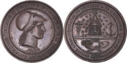 World Coins - France, Medal, Société d'Emulation, Commerce et Industrie, Seine Inf., 1855