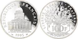 World Coins - Coin, France, Panthéon, 100 Francs, 1995, Paris, Proof, , Silver
