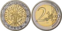 World Coins - France, 2 Euro, 2002, BE, , Bi-Metallic, KM:1289