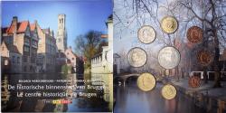 World Coins - Belgium, Set 1 ct. - 2 Euro + Token, Bruges Historic Center, BU, 2010, Brussels