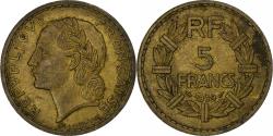 World Coins - France, 5 Francs, Lavrillier, 1939, Aluminum-Bronze, , KM:888a.1