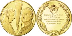 World Coins - France, Medal, L'Histoire de la Conquête de l'Air, O. A. Anderson et A. W.