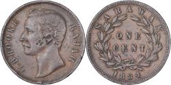 World Coins - Sarawak, Charles J. Brooke, 1 Cent, 1884, Bronze,
