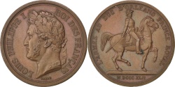 World Coins - FRANCE, Politics, Society, War, Louis Philippe I, Medal, 1842, ,...
