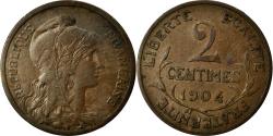 World Coins - Coin, France, Dupuis, 2 Centimes, 1904, Paris, , Bronze, Gadoury:107
