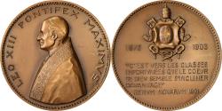 World Coins - France, Medal, Le Pape Léon XIII, 1966, Bronze, Lagriffoul,