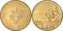 World Coins - Coin, VATICAN CITY, Paul VI, 200 Lire, 1978, Roma, , Aluminum-Bronze