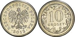 World Coins - Coin, Poland, 10 Groszy, 2013, Warsaw, , Copper-nickel, KM:279