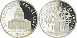 World Coins - Coin, France, Panthéon, 100 Francs, 1998, Paris, Proof, , Silver
