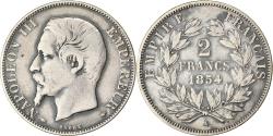 World Coins - Coin, France, Napoleon III, 2 Francs, 1854, Paris, , Silver, KM:780.1