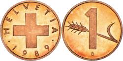 World Coins - Coin, Switzerland, Rappen, 1989, Bern, BE, , Bronze, KM:46