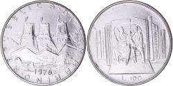 World Coins - Coin, San Marino, 100 Lire, 1976, , Stainless Steel, KM:57