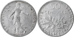 World Coins - Coin, France, Semeuse, 50 Centimes, 1900, Paris, , Silver, KM:854
