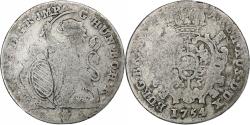 World Coins - Austrian Netherlands, Maria Theresa, Escalin, 1754, Anvers, Silver,