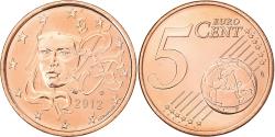 World Coins - France, 5 Euro Cent, 2012, Paris, BU, , Copper Plated Steel, Gadoury:3