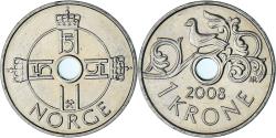 World Coins - Coin, Norway, Krone, 2008