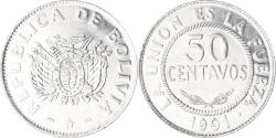 World Coins - Coin, Bolivia, 50 Centavos, 1991