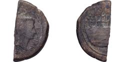 Ancient Coins - Gaul, Octavian & Divus Julius Caesar, 1/2 Dupondius, ca. 36 BC, Vienna, Bronze