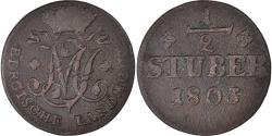 World Coins - Coin, German States, BERG, Maximilian IV Joseph, 1/2 Stüber, 1803, D