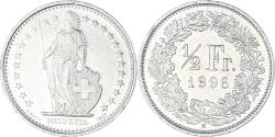 World Coins - Coin, Switzerland, 1/2 Franc, 1996