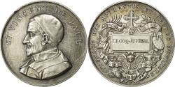 World Coins - France, Medal, St. Vincent de Paul, Patronage des Apprentis, 1886, Trotin