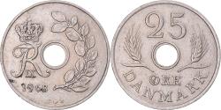 World Coins - Coin, Denmark, 25 Öre, 1968