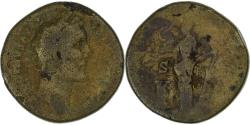 Ancient Coins - Antoninus Pius, Sestertius, 138-161, Rome, Bronze,