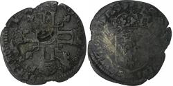 World Coins - France, Louis XIV, Quinzain aux 8 L, 1695, Uncertain mint, Billon,